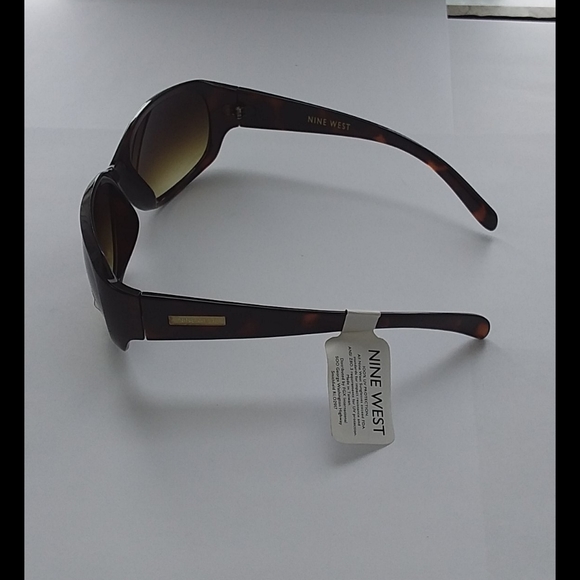 NWT Nine West Rectangle Lens Brown/Black Tortoise - Picture 5 of 5